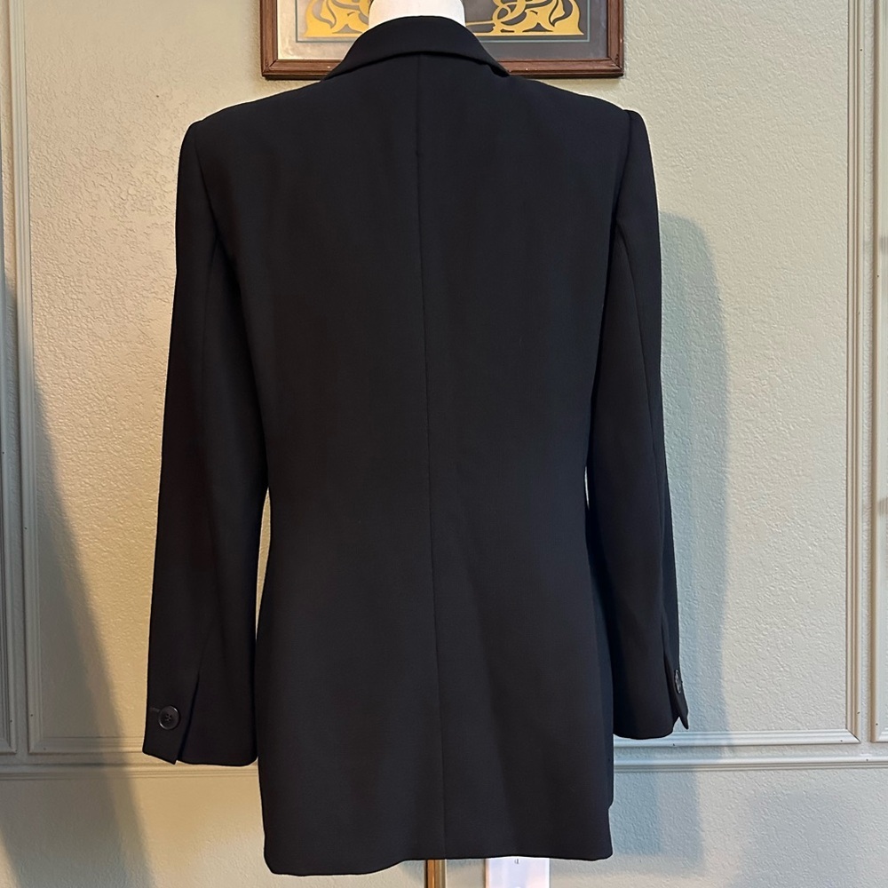 Vintage Giorgio Armani Le Collezioni Black Blazer | Made in Italy | Size 10 - Picture 3 of 7